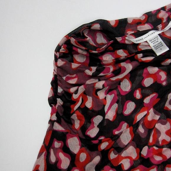 DVF strapless flowy silk top - Picture 7 of 8